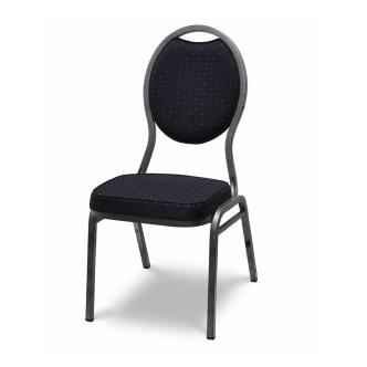 Chaise empilable / Chaise empilable - Havana Black - Hammertone - Gastro HW-754 €30.95 Chaises empilées